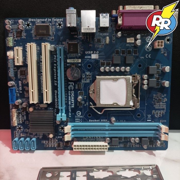 Motherboard Gigabyte H61 GA- H61M - S2P - R3 Socket 1155