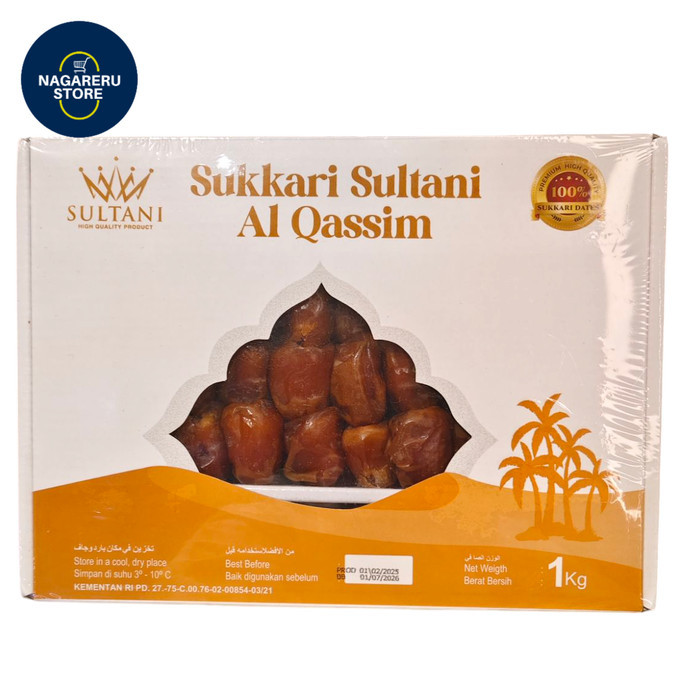 

Sultani kurma sukkari al qassim 1 kg