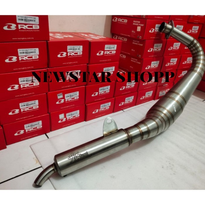 knalpot cobra rx king ag tuned full stainless