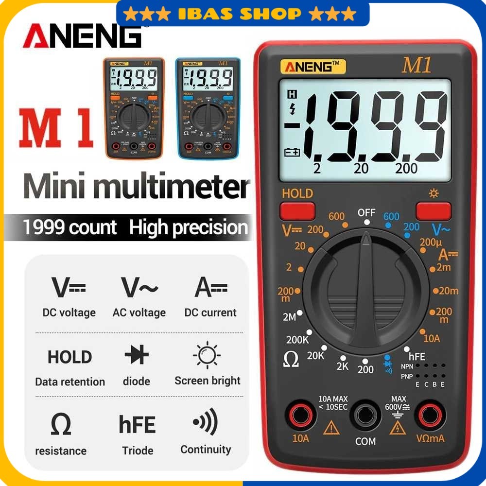 ANENG Digital Multimeter Voltage Tester - M1