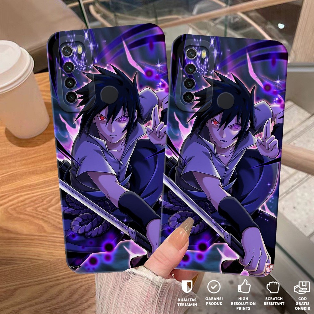 Case Xiaomi Redmi Note 8 - Softcase Xiaomi Redmi Note 8 Motif Naruto - Casing Hp Xiaomi Redmi Note 8