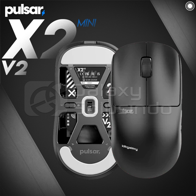 PULSAR X2 V2 Black Mini Wireless Gaming Mouse - PX2211