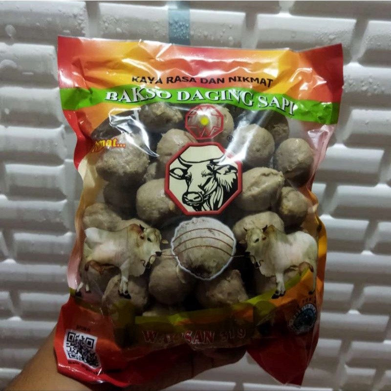 

(DERIFROZEN) Baso Warisan Urat Super Isi 50 Butir 600gr