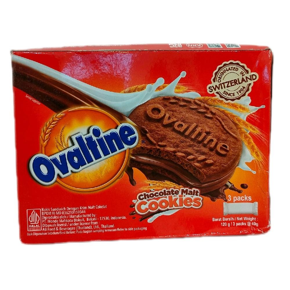 

Ovaltine Cookies isi 3 sachet x 5 keping - Ovaltine Biskuit
