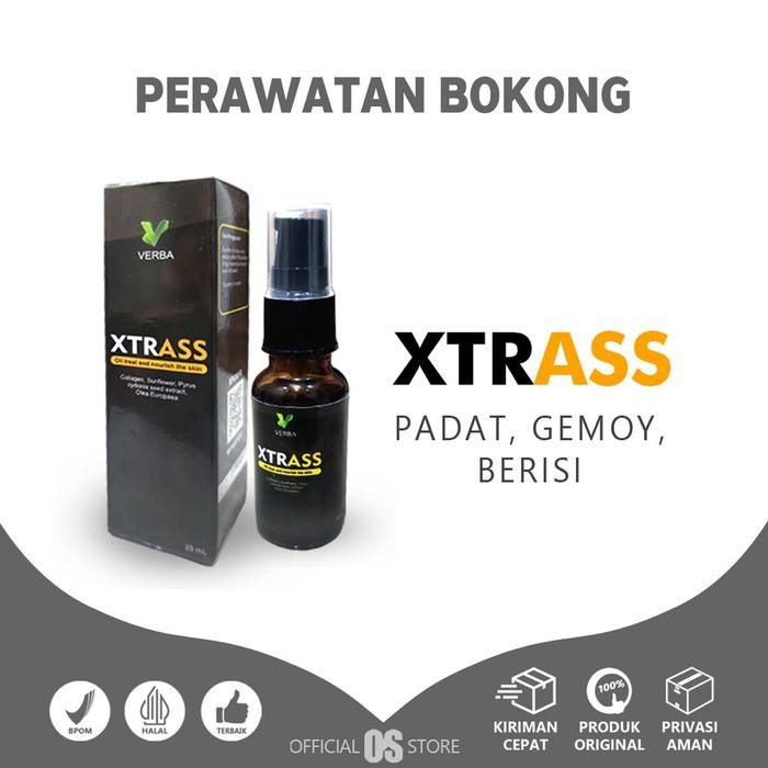 Xtrass Serum Perawatan Bokong Isi 20ml Bebas Silikon