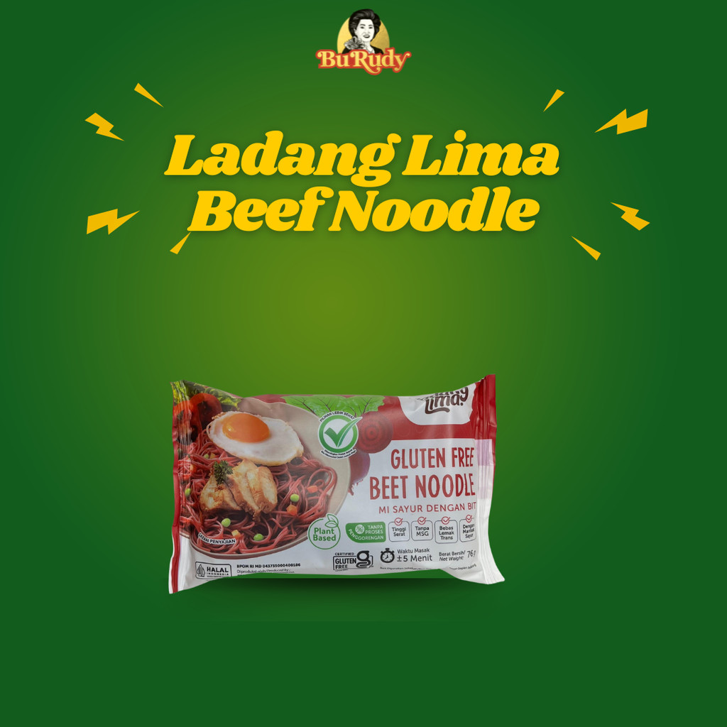 

Vegie Noodle Beet | Mie Sehat 80g