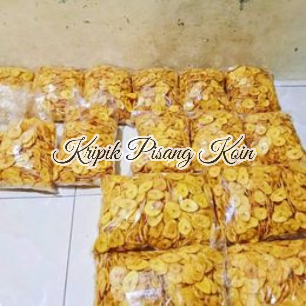 Best seller Keripik pisang manis kripik pisang manis pisang koin kripik pisang kepok Termurah
