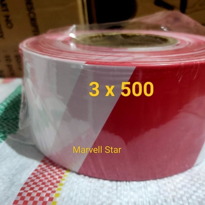 

Police Line Baricade Tape Garis Polisi 3 Inch x 500 Meter - Merah