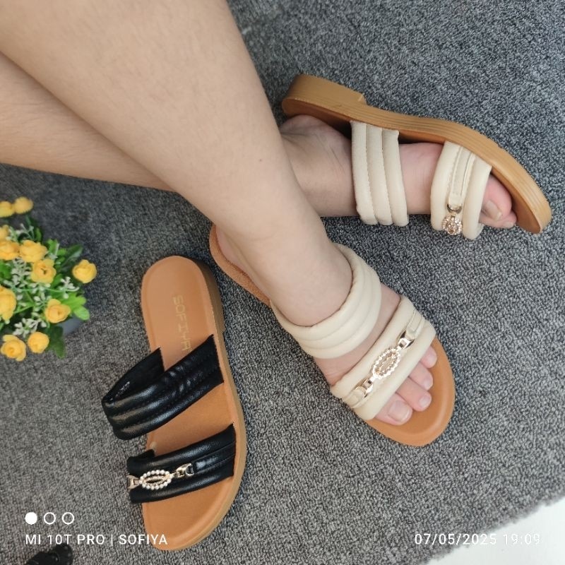 SOFIYA ORI 2212 70 SANDAL TEPLEK WANITA IMPORT / SENDAL SLOP / SANDAL SELOP SANDAL HARIAN
