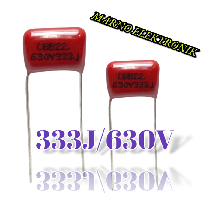 OSA99 CAPASITOR MILAR 3N3 3,3N 33N 630V 333J 630KV 3NAN03 3 NANO 3