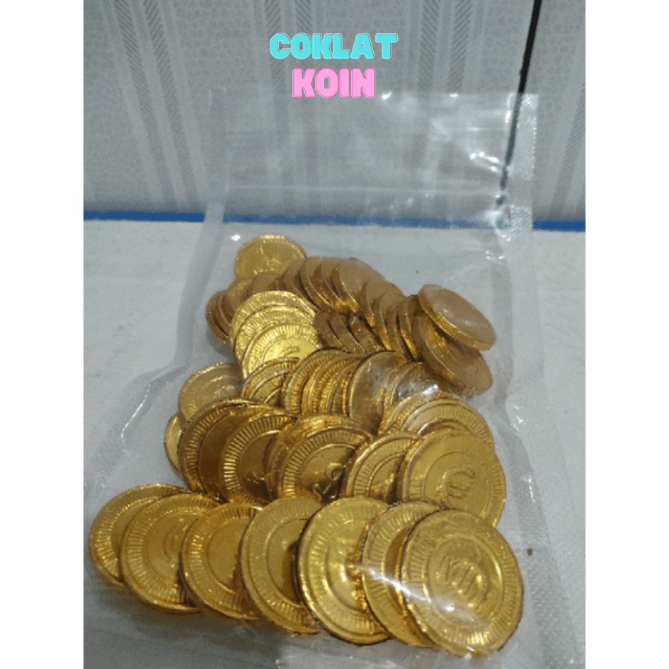 

TERMURAH SALE coklat coin cokelat koincoklat kecil kecil kemasan coklat koint emas coklat koint emas toples