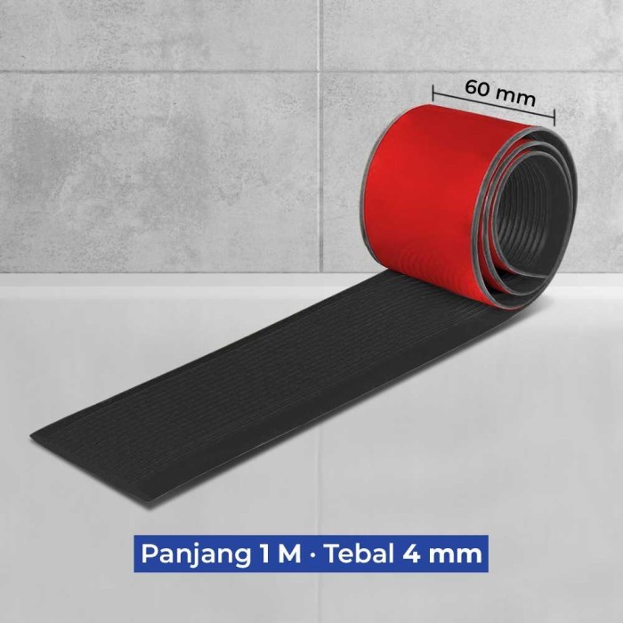 

Promo Lakban Lantai Tangga Anti Slip Tape Waterproof Flexible - WD1 - Abu-abu terlaris