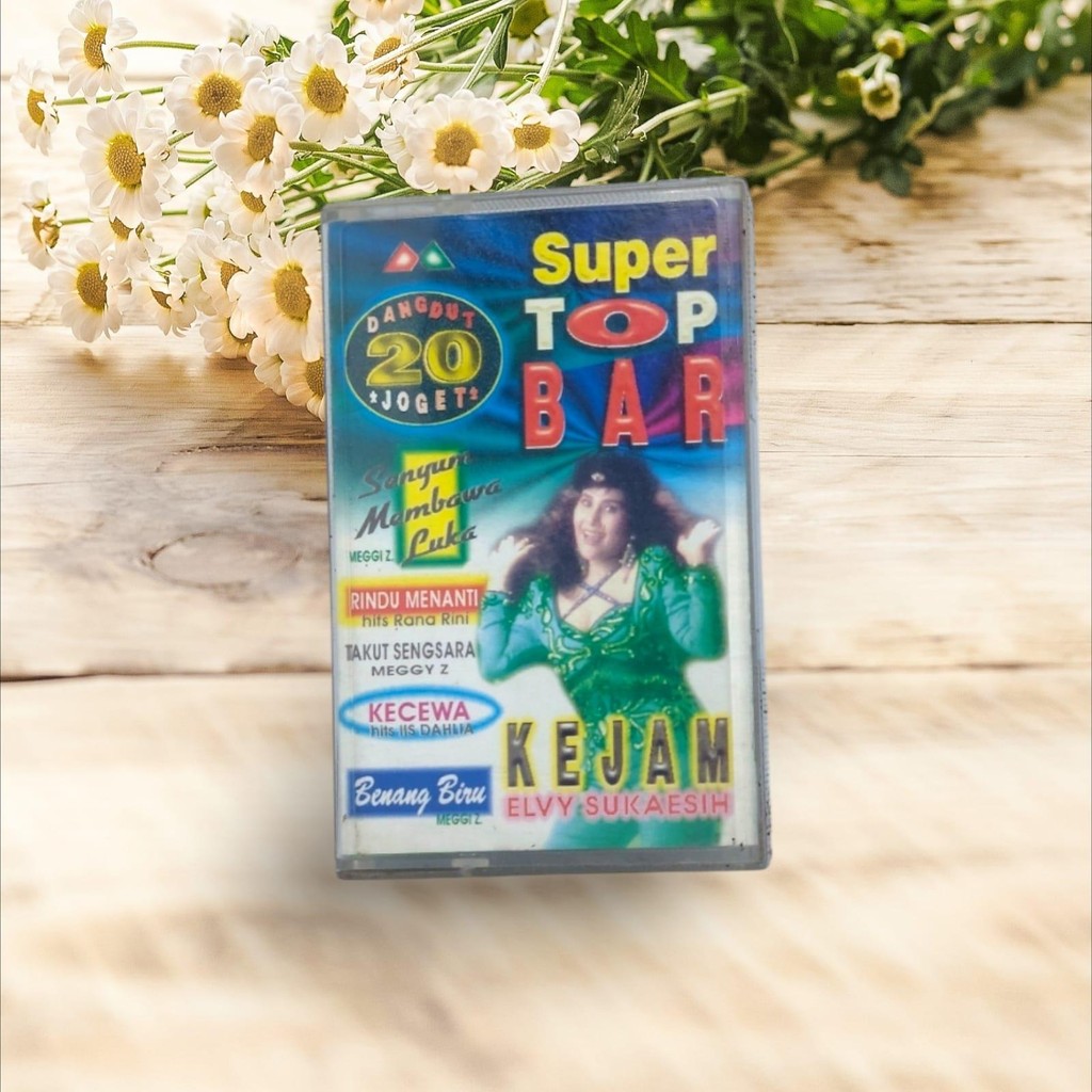 Kaset Pita Elvy Sukaesih - 20 Dangdut Joged - Super Top Bar