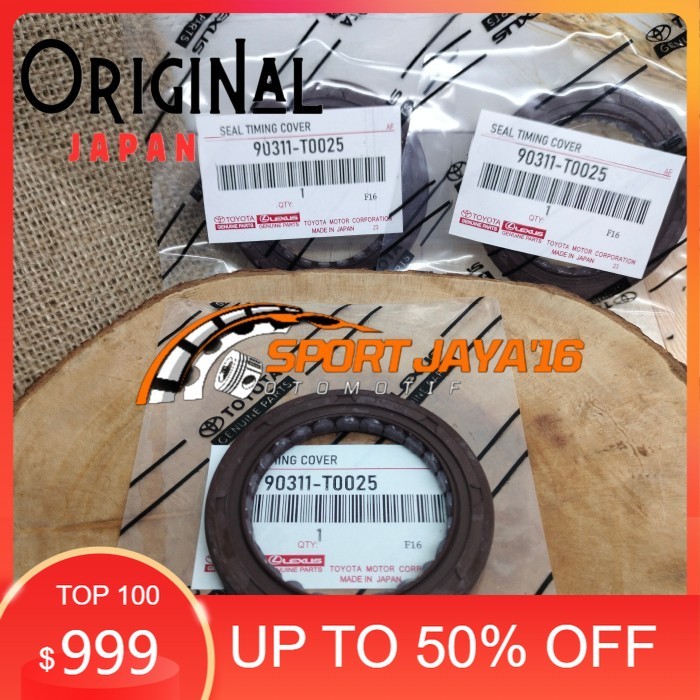 SEAL KRUK AS DEPAN SIL SEAL TIMING COVER INNOVA HILUX FORTUNER BENSIN