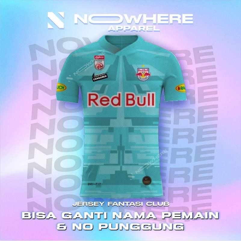 MEGA JERSEY  FANTASY JERSEY RB Salzburg home away 2019 2020