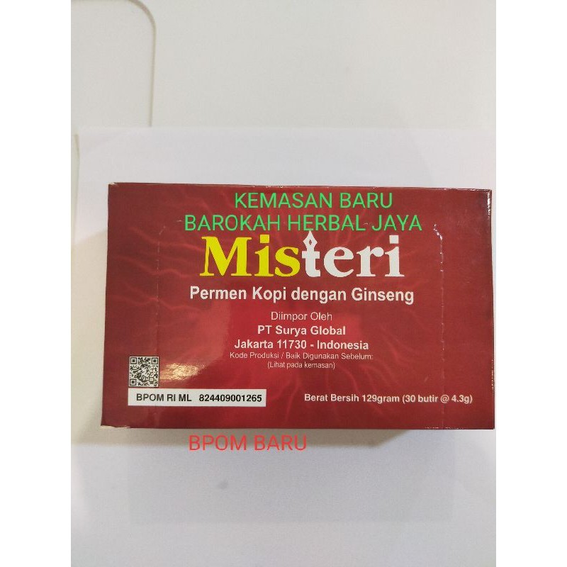 Misteri Permen Candy/Misteri Permen Candy Original isi 30 psc