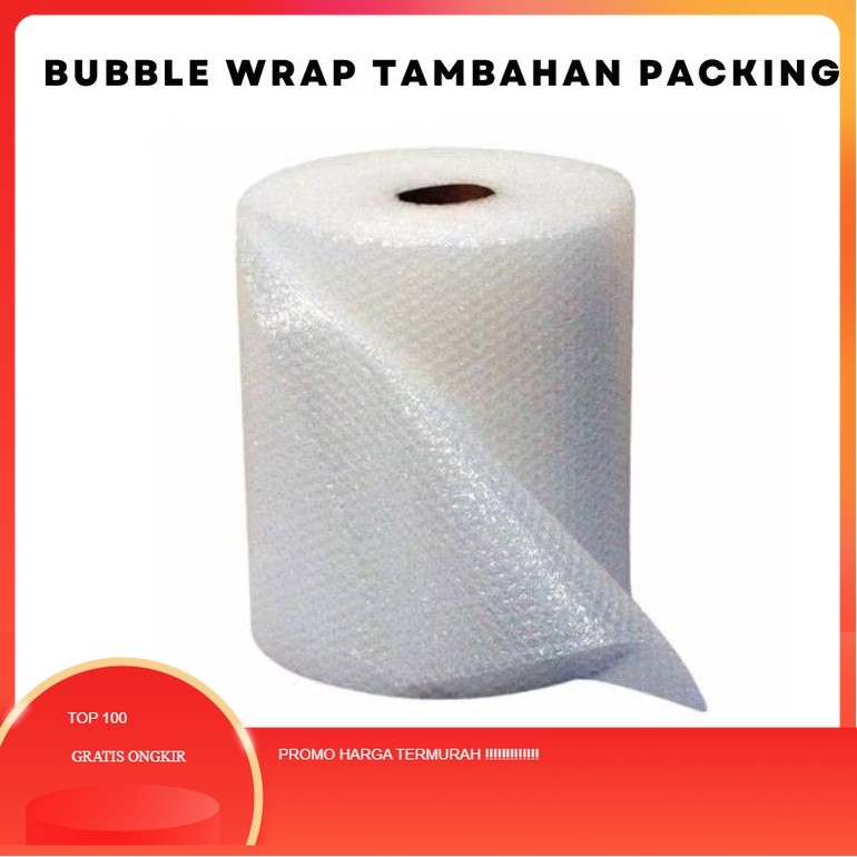 

Additional Extra Bubble Wrap / Kerdus Tambahan untuk Packing