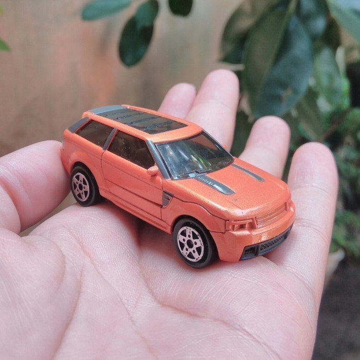 Majorette Range Stormer Loose Orange Miniatur Mainan Diecast
