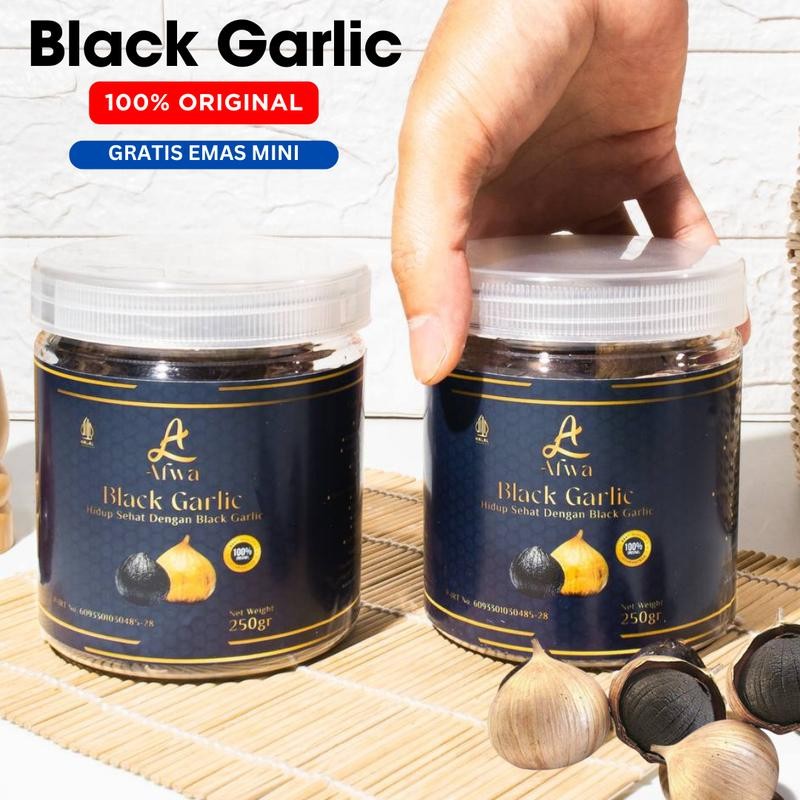 

BLACK GARLIC TUNGGAL ASLI by Afwa Garlic (Bawang Hitam Tunggal)