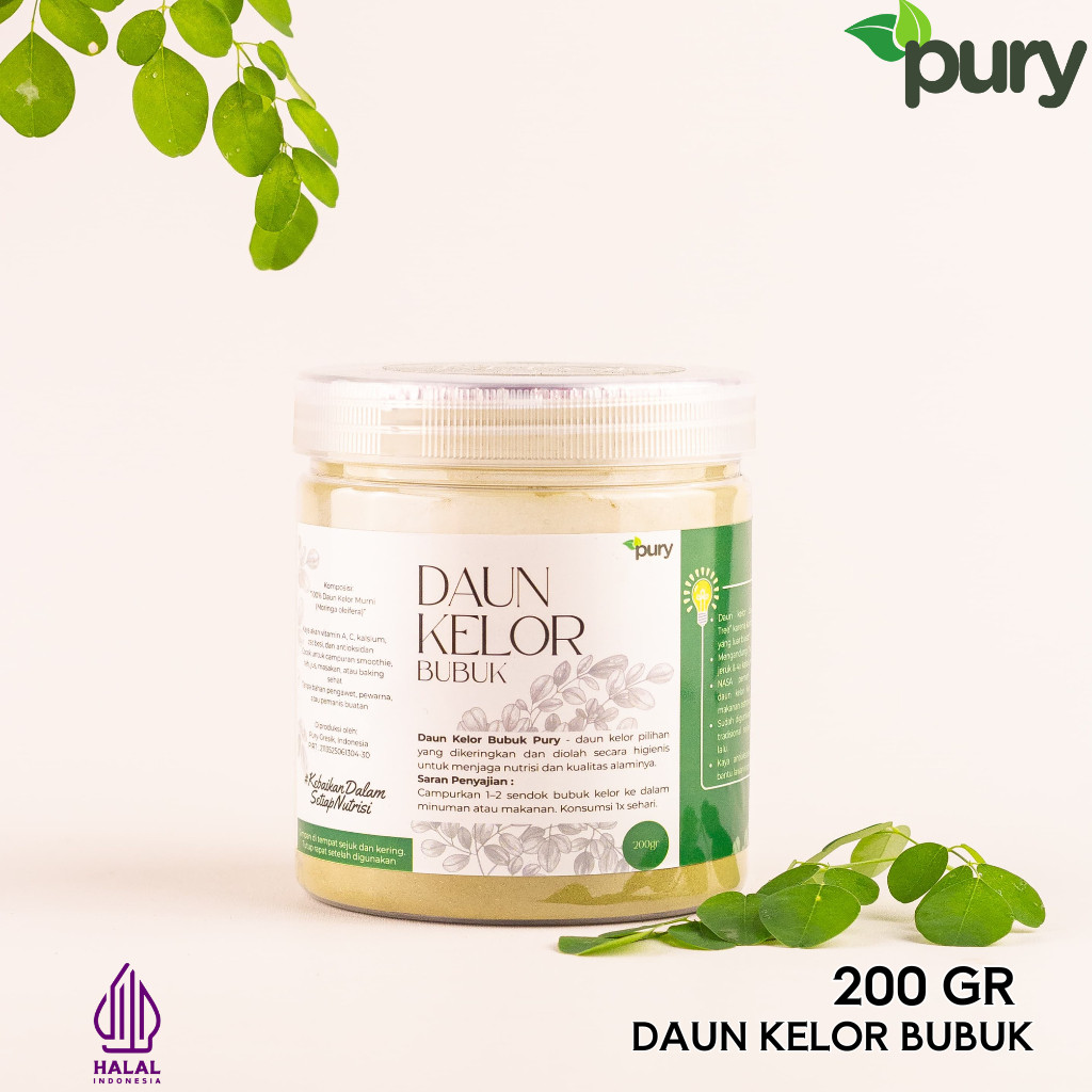 

Bubuk Daun Kelor Moringa Bubuk Siap Seduh Alami dan Asli Daun Kelor - ASI Booster Alami