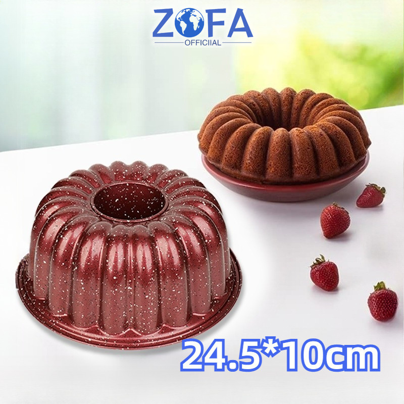 Loyang Kue Bolu Classic Anti Lengket Cetakan Marmer Cake Anti Lengket Baking Pan Cetakan Kue Bolu