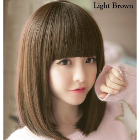Wig Wanita - Rambut Palsu Pendek 037 - Hitam