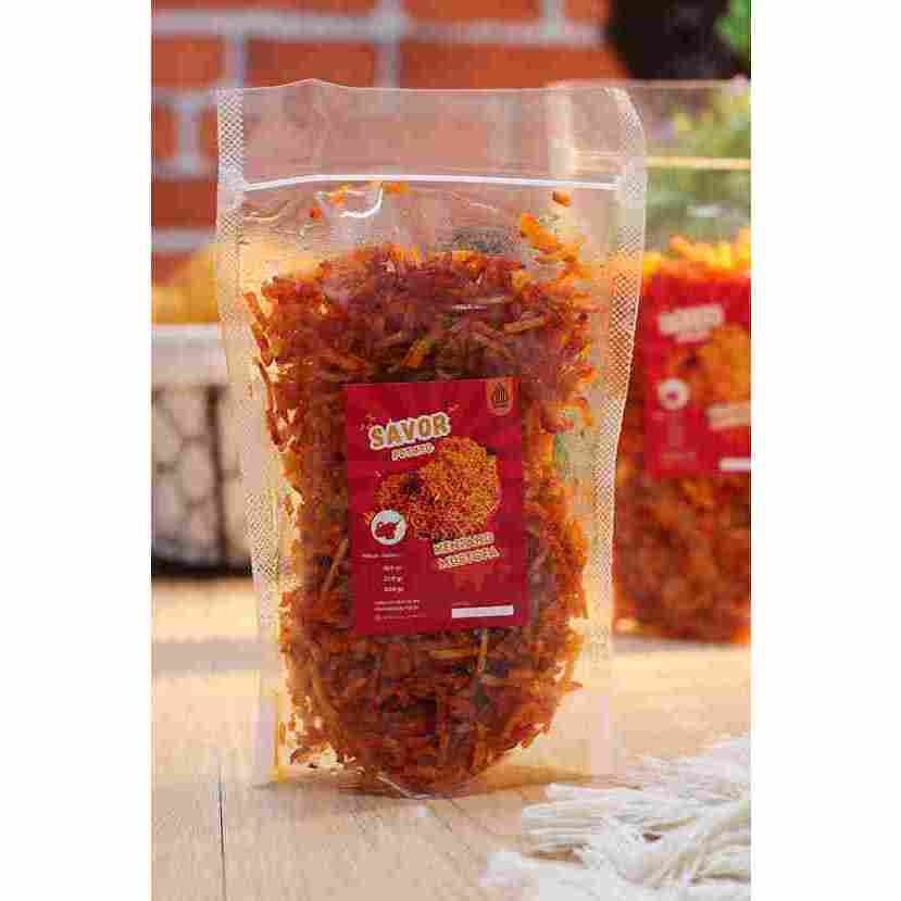 

KENTANG MUSTOFA 100 Gr | KERING KERIUK RASA BALADO ASIN & GURIH - MUSTOFA SAVOR POTATO MAKARASA FOOD