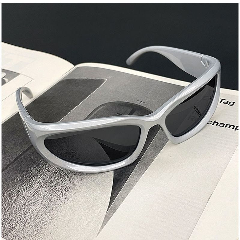 Kacamata Hitam Steampunk Pria Wanita Kaca Mata Olahraga Model Vintage Fashion Terbaru