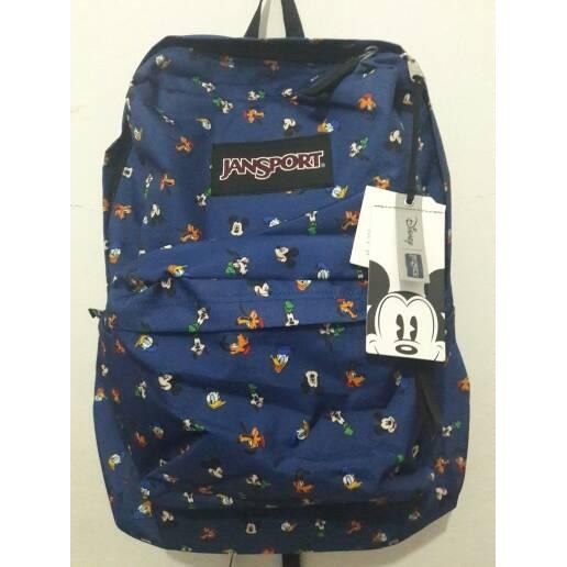 tas ransel jansport superbreak disney edition original backpack murah