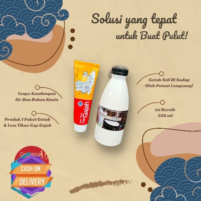 NEW ARRIVAL getah karet mentah cair murni termurah GETAH