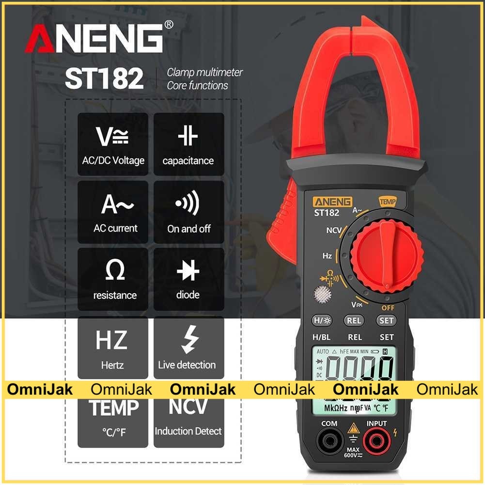 ANENG Digital Multimeter Voltage Tester Clamp Meter Auto Shutdown - ST182
