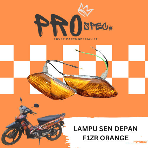 Win - Lampu Sen Sein Riting Depan F1Zr 2004 2005 Mika Orange