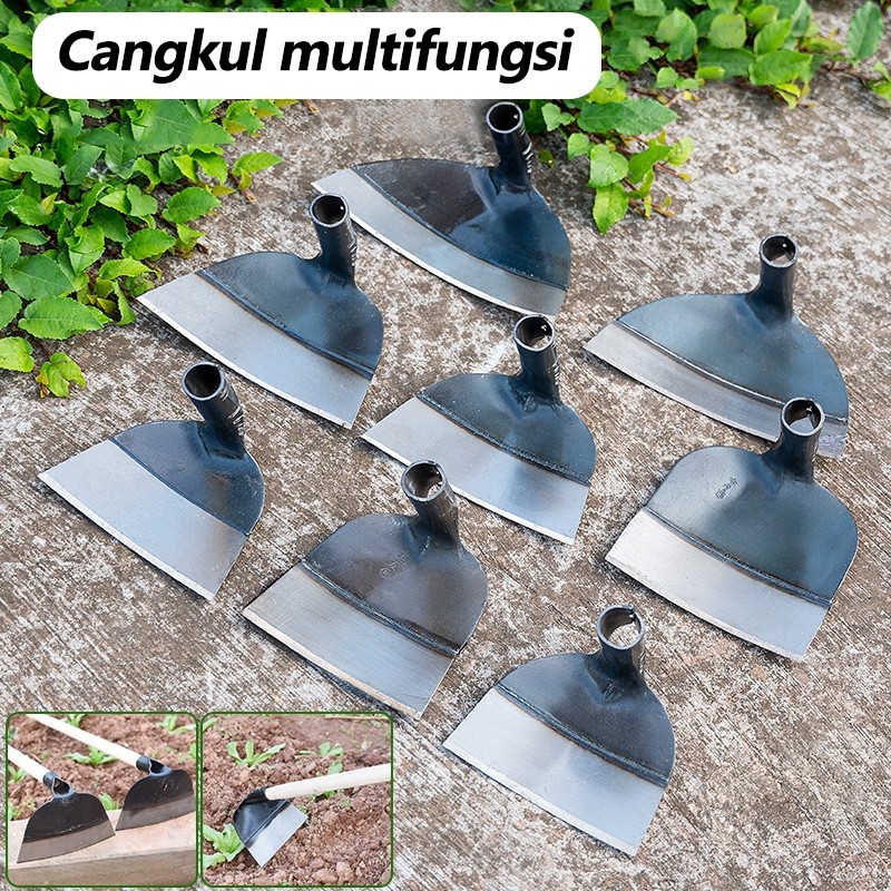 Cangkul multi fungsi Taman cangkul kepala logam cangkul cangkul kepala tarik alat kultivator tanah l