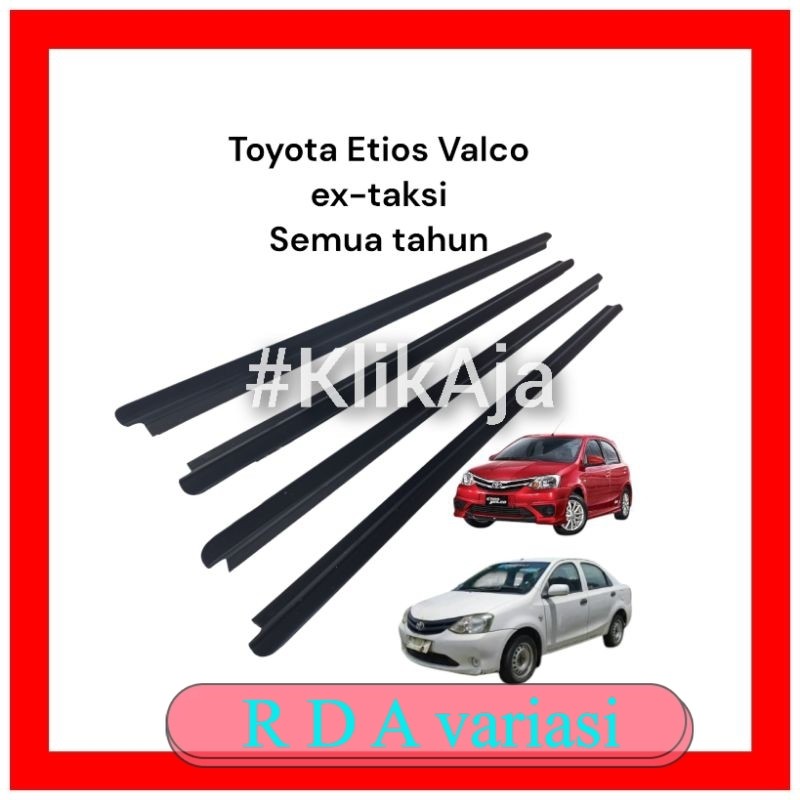 Plipit Kaca Luar Toyota Etios Valco Ex-taksi