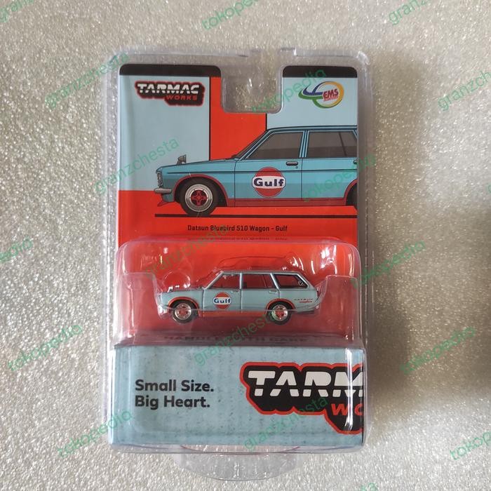 DIECAST TARMAC WORKS DATSUN BLUEBIRD 510 WAGON GULF