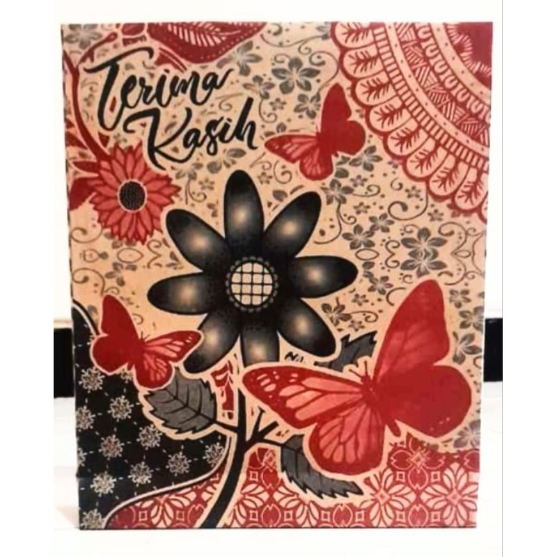 

(ISI 50. UK BESAR 21x27x6) PAPERBAG MOTIF BATIK / TAS KERTAS BATIK / TAS SOUVENIR MOTIF BATIK
