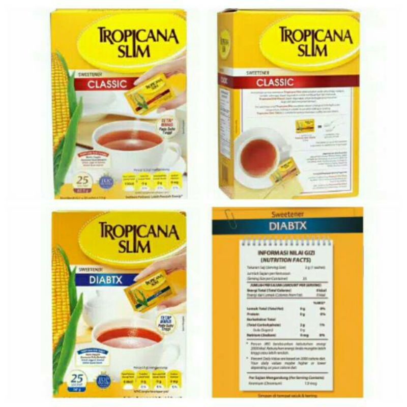 

Tropicana Slim 25s Bebas Gula Rendah Kalori - ARM