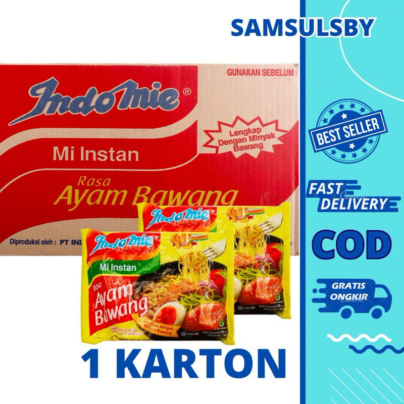 

indomie AYAM BAWANG 1 DUS ISI 40 PCS
