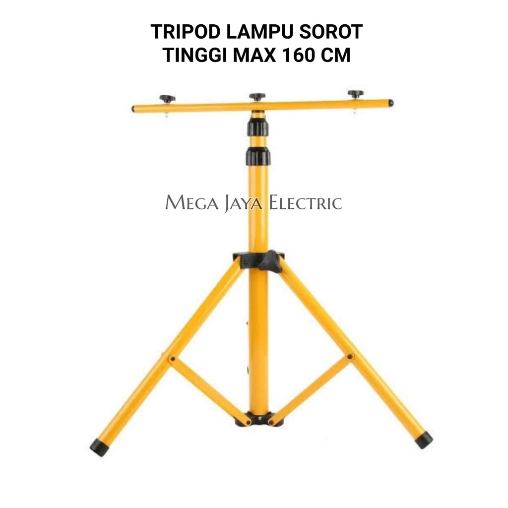 TRIPOD LAMPU SOROT / STANDING LAMPU SOROT / TRIPOD LAMPU PROYEK