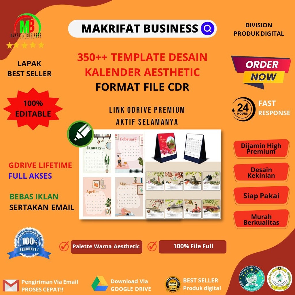 IMRON PRIBADI PAKET BUNDLE 350+ TEMPLATE KALENDER 2023 FORMAT CDR KOLEKSI TEMPLATE DESAIN GRAFIS KAL