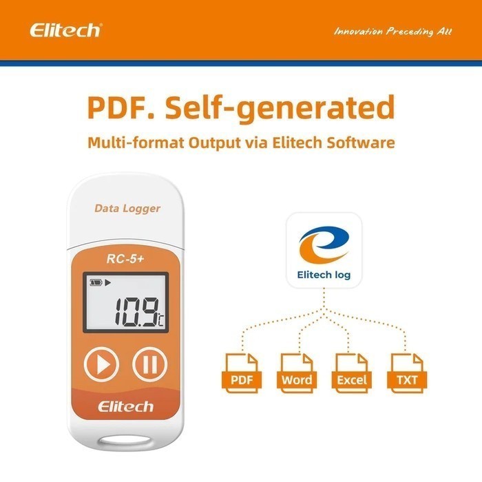 

HJK RC-5+ ELITECH Temperature Data Logger + PDF RC5+