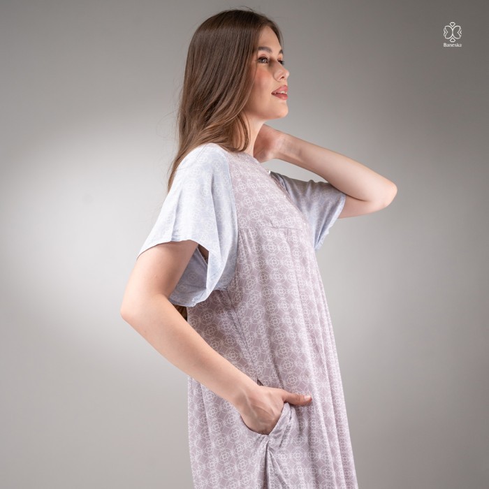 Homewear Baneska Daster Charlene Series - Pink