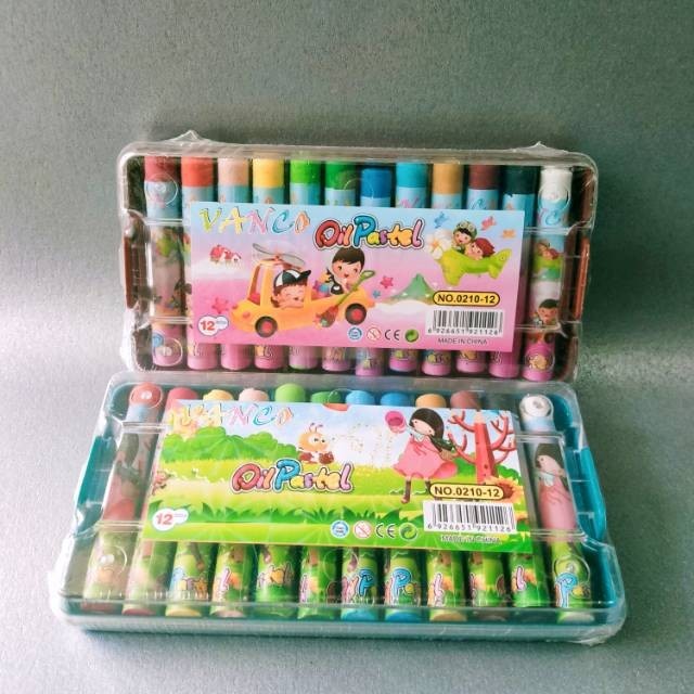 

[MS] CRAYON / KRAYON MURAH MINI VANCO 12 WARNA