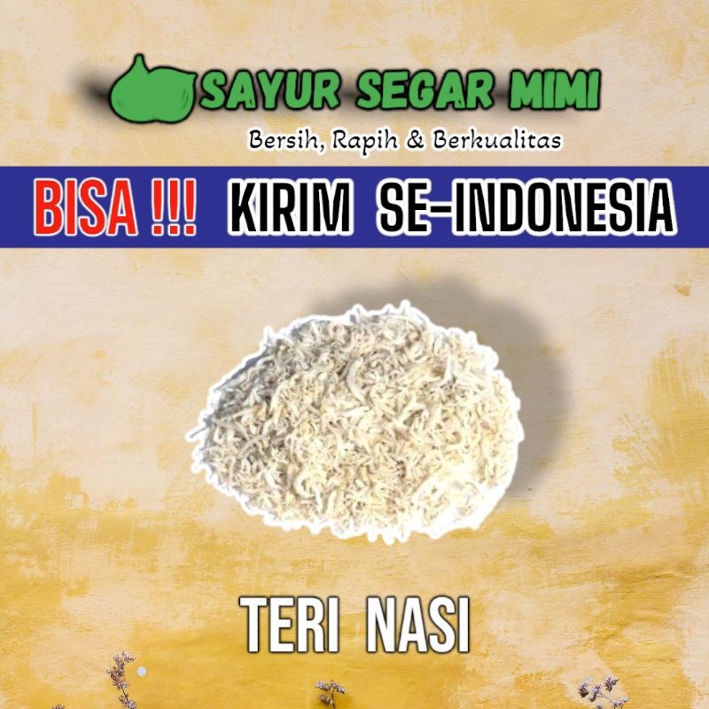 

Ikan Asin Teri Nasi Teri Medan - Sayur Palembang