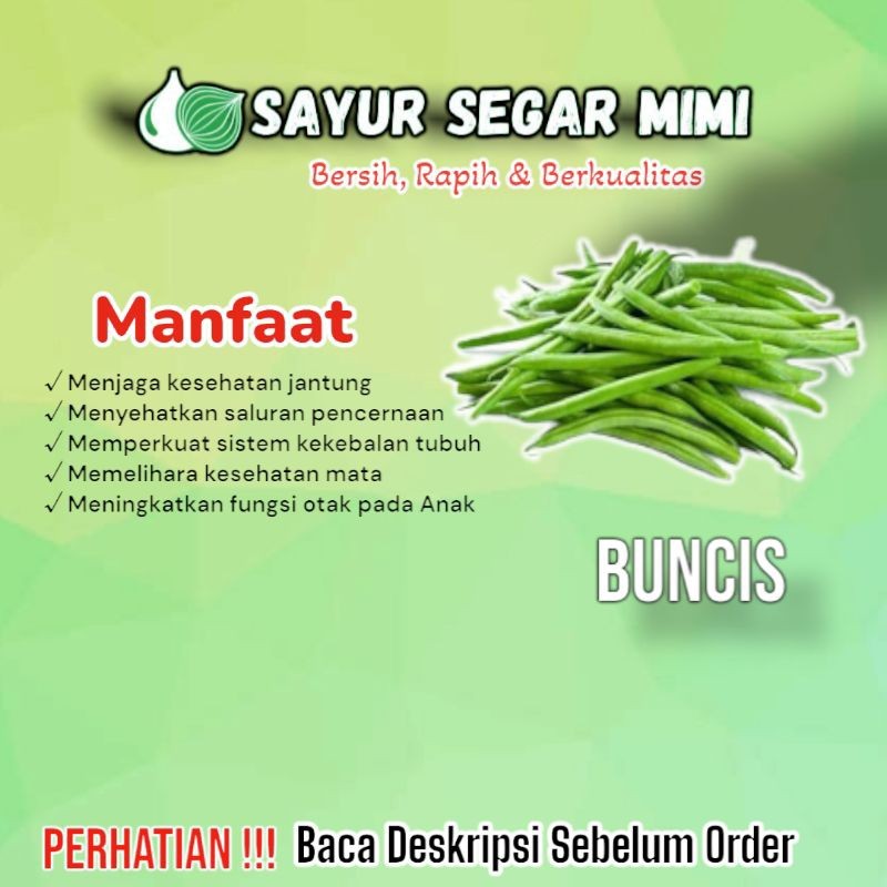 

Buncis - Sayur Palembang