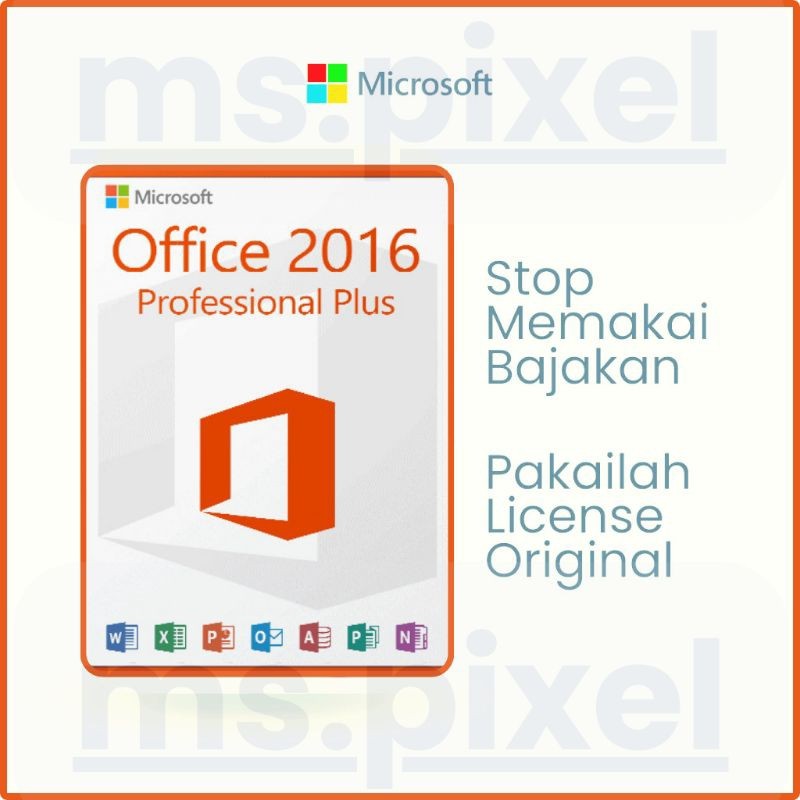 Lisensi Microsoft Office 2016 Proplus Permanen Original Key for Windows