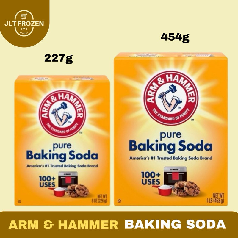 

Arms & Hammer Baking Soda Murni 100% Food Grade / Soda Kue Murni - 227g / 454g