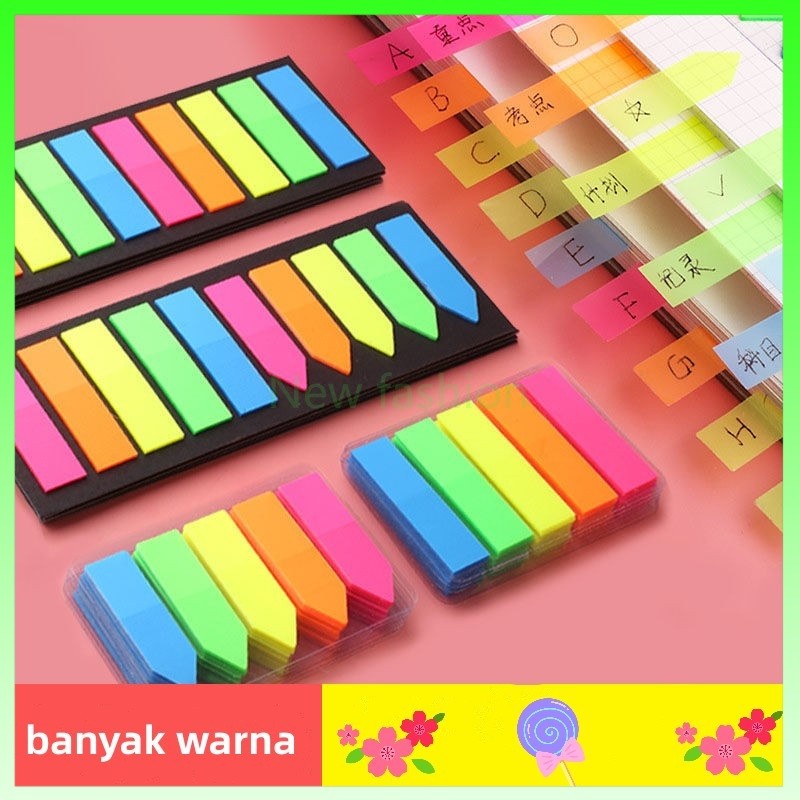 

Stiker indeks/ removable PET arrow indikator label stiker/ tempel memo indeks