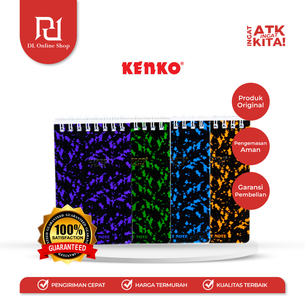 

KENKO BUKU SAKU/ POCKET NOTE PN-404 (1LSN/ 12PCS)