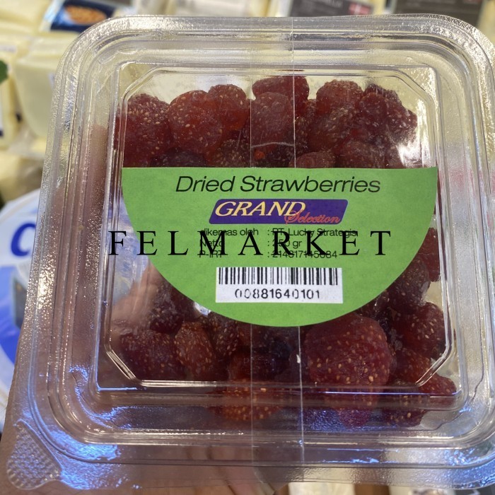 

Dried Strawberries Usa / Dried Buah Strawberry Import / Dried Strawberry / 250 grm